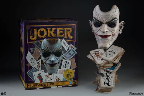 Dc Comics The Joker Life Size Bust By Sideshow Collectibles Sideshow Collectibles
