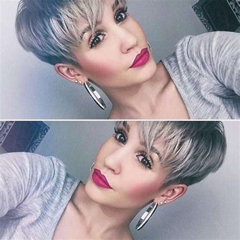 25 Funky Short Grey Hairstyles Hairstyle Catalog