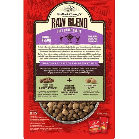 Explore our wide array of recipes that incorporate raw nutrition. Free Range Raw Blend Kibble | Stella & Chewy's Pet Food