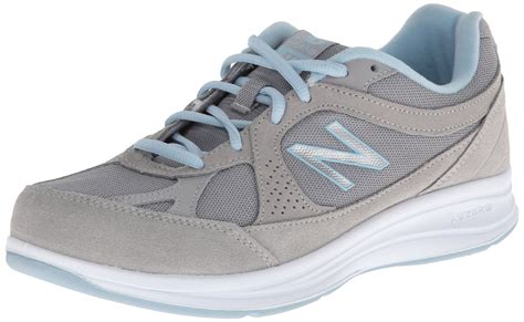 New Balance Womens 877 V1 Walking Shoe Silver 65 Wide Walmart Canada