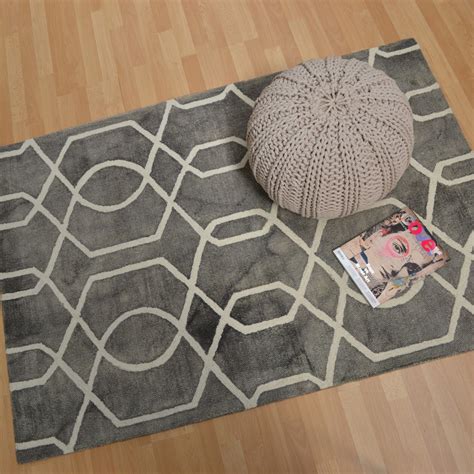 fresco rugs in grey buy online from the rug seller uk