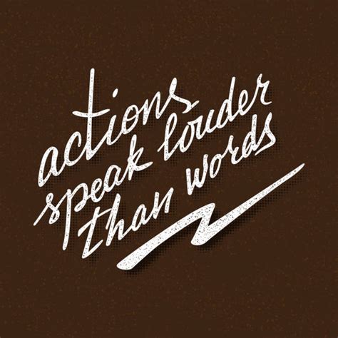 Actions Speak Louder Than Words Stock Photos Pictures And Royalty Free