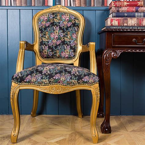 Antique French Style Set Of 2 French Louis Armchair Antique French