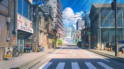 Anime City Japan 1920 X 1080 Wallpapers
