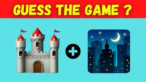 Guess The Game By Emoji Guess The Game Fun Quiz Youtube