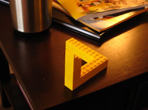 Lego Penrose Triangle John Stephens Flickr