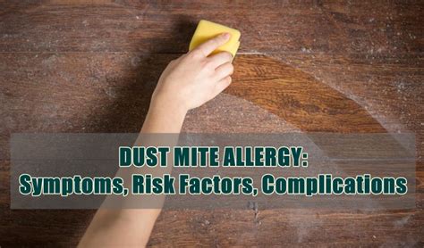 Dust Mite Allergy Symptoms Risk Factors Complications