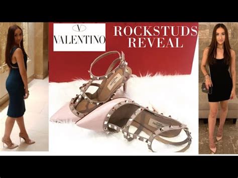 Valentino Rockstud Heels Review Unboxing Youtube