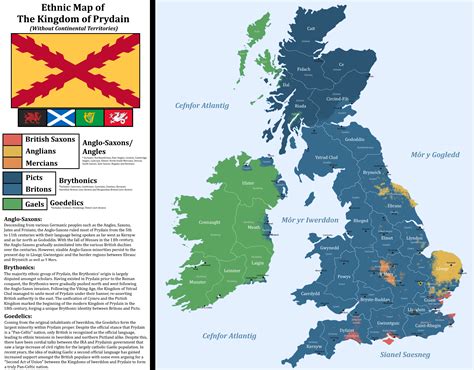 Ethnic Map Of Welsh Britain Rimaginarymaps