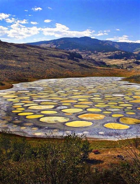 Mysterious Spotted Lake British Columbia Canada