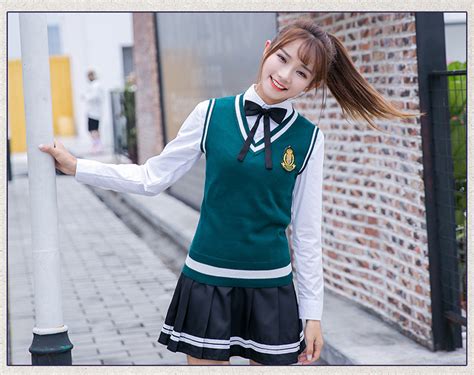 Student School Uniform 4pcs Winter Boy Girls Japanese Students Wear
