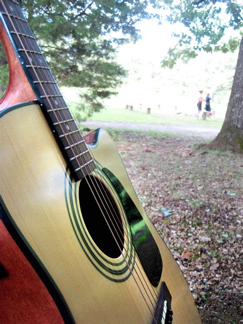 Guitar Outdoors Free Stock Photo Public Domain Pictures