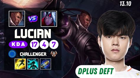 Dplus Deft Lucian Vs Varus Adc Korea Challenger Patch Season