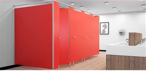 Acrylic Toilet Cubicles Partition Service For Hotel Restaurant And
