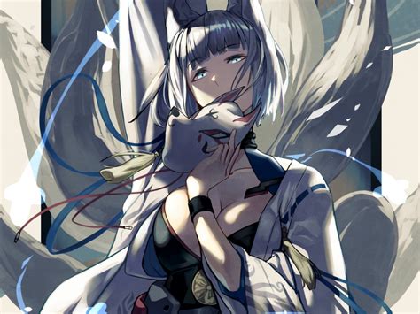 A huge author's collection of anime wallpapers, pictures, art. Desktop wallpaper kaga, azur lane, anime girl, art, hd ...