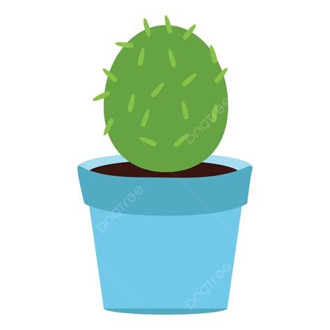 Cactus In A Pot Clipart Vector Cactus In A Pot Clipart Cactus In A