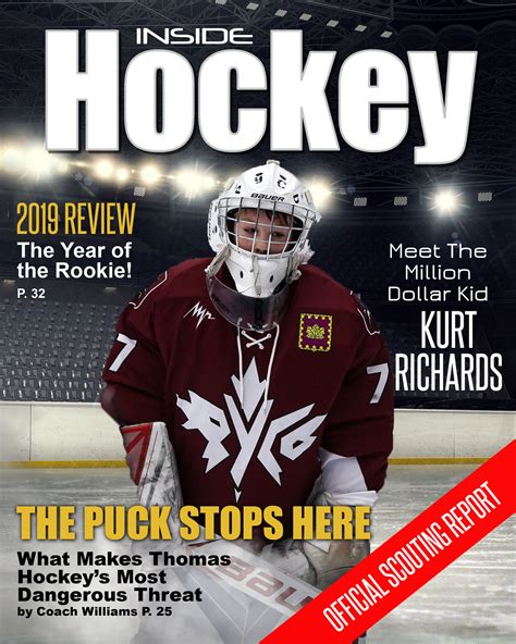Inside Hockey Magazine Cover Varsity Imprints