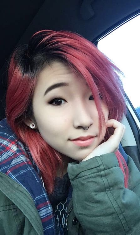 Dyed Red Asian Hair Tumblr