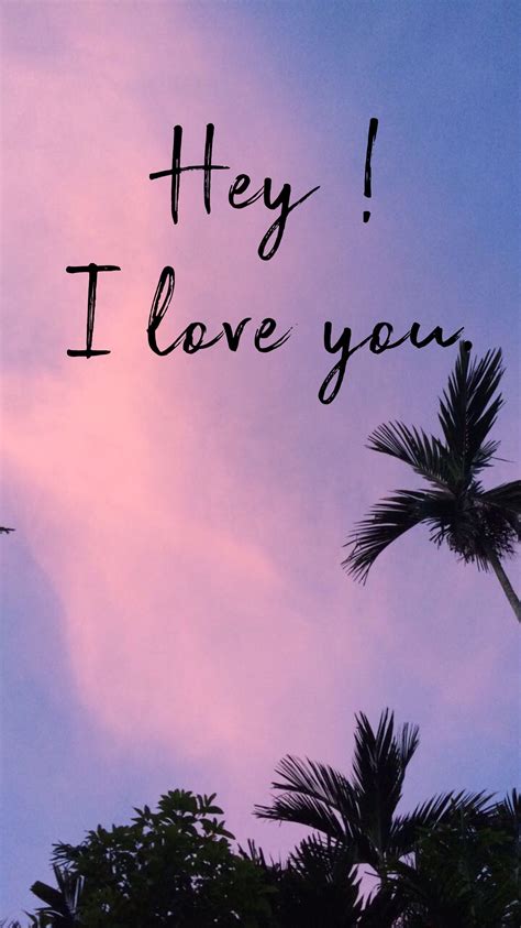 Aesthetic I Love You Wallpapers Wallpaper Cave