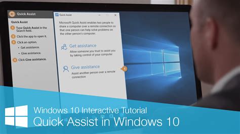 Quick Assist In Windows 10 Customguide