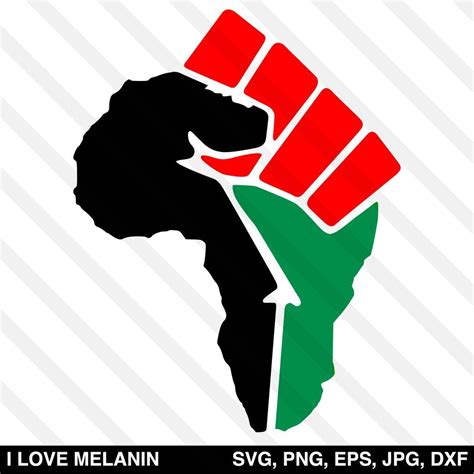 African Power Fist Svg African Tattoo Black Power Art Black Lives