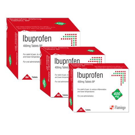 Ibuprofen 400mg Tablets Pack Of 24