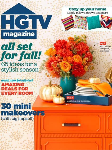 Hgtv Magazine October 2015 Hgtv