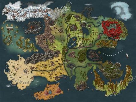 My First Dnd Map Inkarnate Dndmaps Fantasy World Map Dnd World
