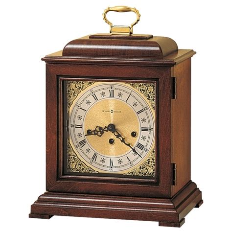 Shop Howard Miller Lynton Brown Wood Old World Chiming Mantel Clock