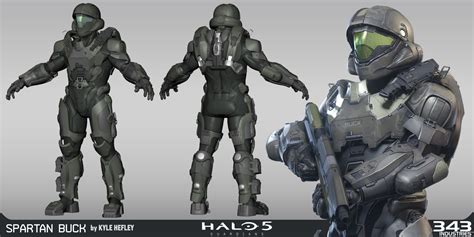 Artstation Halo 5 Buck Kyle Hefley Halo Halo Armor Halo 5