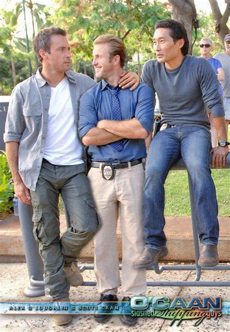 Alex O Loughlin Scott Caan Daniel Dae Kim DDK Get A Room You Two