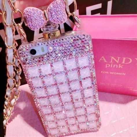 Pink Girly Chanel Girly Phone Cases Girly Iphone Case Bling Phone Cases