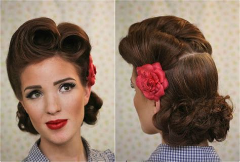 Vintage Hairstyles With Tutorials For You To Try Pretty Designs
