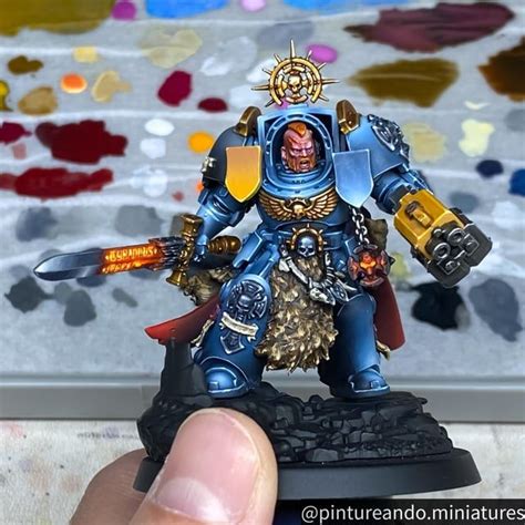 Work In Progress Leviathan Box Captain In Terminator Armour