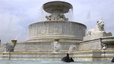 Record photograph shows construction of fountain designed by cass gilbert and built by contractors john bollin co., with sculpture of lion chicago citation style: The James Scott Memorial Fountain on Belle Isle - YouTube