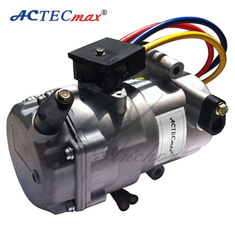 While the clutch pulley turns whenever the engine is on, the compressor only activates when air conditioning (and in some cases defrost) is in use. Electric car ac compressor, DC 12v Compressor, View 12v ...