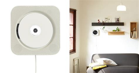 Muji Wall Mounted Cd Player With Built In Speakers Gets Permanent Price