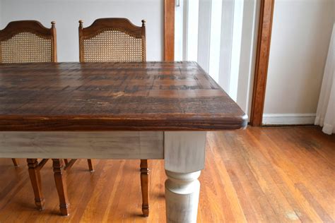 Distressed Rustic Pine Dining Table Shabby By Sugarmtnwoodworks