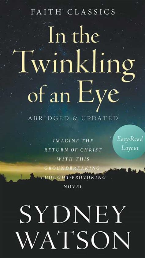 In The Twinkling Of An Eye By Sydney Watson Fast Delivery At Eden