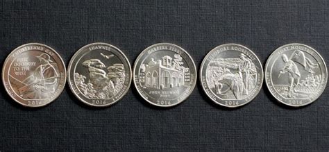 10 Coin Set Of Circulating 2016 America The Beautiful Quarters Coinnews