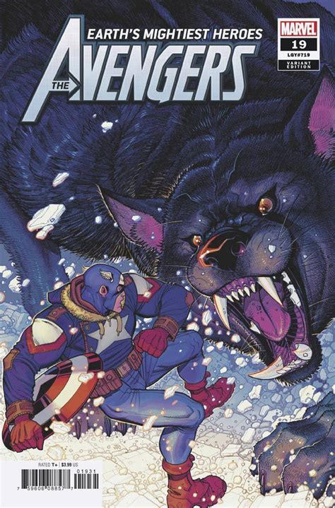 Avengers 19 Incentive Cover Bradshaw 2019 Westfield Comics