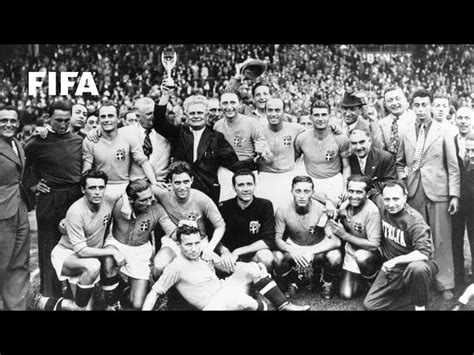 World Cup With War Looming Italy Dons Black In 1938