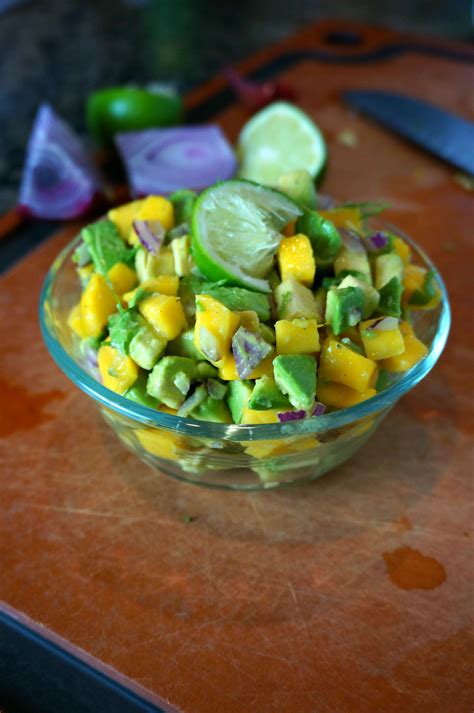 In a large bowl, gently toss together the mango, avocado, lime zest and juice, cilantro, jalapeño, red onion, salt, and several grinds of black pepper. Simple Avocado Mango Salsa
