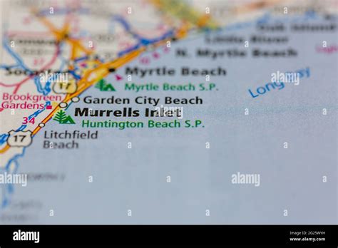 Murrells Inlet Map Hi Res Stock Photography And Images Alamy