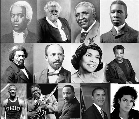 Strong Black Leaders Black History People