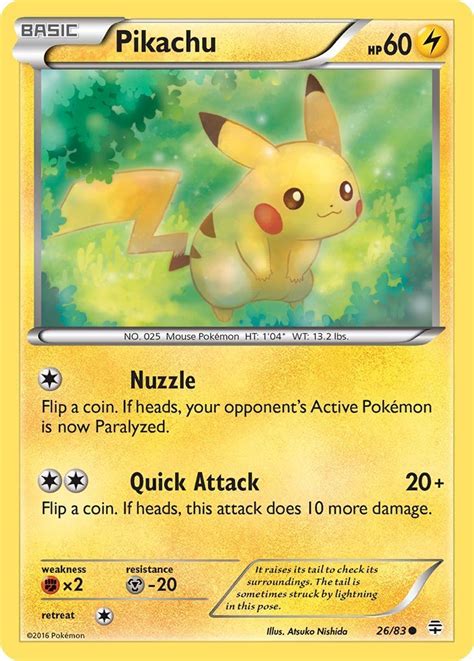 Pikachu Generations Pokémon Cardtrader
