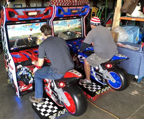 Motorcycle Arcade Game Motogp Racing Game Over 21 Party Rentals
