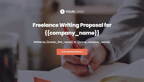 This Free Freelance Writing Proposal Template Won 13m Of Business