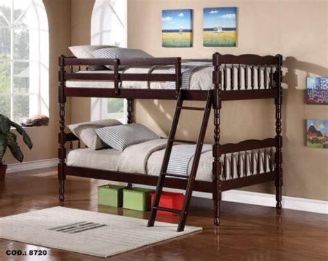 Bn Bb07 Cheap Wooden Bunk Bed With Small Post Baongoc Wooden Furniture