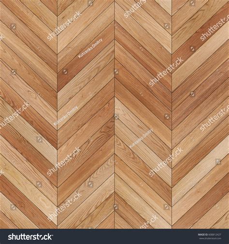 Seamless Wood Parquet Texture Chevron Light Stock Photo Edit Now